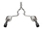 CORSA Xtreme Cat-Back | 3.0in | 2024-2026 Mustang | 4.5in Black Carbon Fiber Tips | Non-Active Exhaust Only | 21251CFBLK