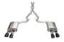 CORSA Xtreme to Touring Active Cat-Back | 2024-2026 Ford Mustang Dark Horse 5.0L | Twin 4.5in Black PVD Tips | 21265BLK - view 3