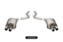 CORSA Axle-Back | 2015-2020 Ford Mustang Shelby GT350/Shelby GT350R 5.2L V8 | Polished Tips | CORSA Active Valves | 21098