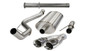 CORSA Xtreme Cat-Back Exhaust | 3.0in | 2011-2014 Ford F-150 6.2L V8 | Resonator Delete | Twin 4.0in Polished Tips | 14759