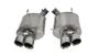 CORSA Sport Axle-Back Exhaust | 2013-2014 Ford Mustang Shelby GT500 5.8L V8 | Polished Tips | 14321 - view 8