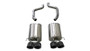 CORSA Sport Axle-Back Exhaust | 2005-2008 Chevrolet Corvette 6.0L / 6.2L | Black PVD Tips | 21009BLK