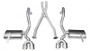 CORSA Xtreme Cat-Back Exhaust | 1997-2004 Chevrolet Corvette Z06 5.7L V8 | XO X-Pipe | Polished Tips | 14962 - view 7