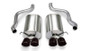 CORSA Sport Axle-Back Exhaust | 2005-2008 Chevrolet Corvette 6.0L V8 | Black PVD Tips | 14169BLK - view 9