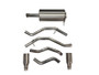CORSA Sport Cat-Back Exhaust | 2019-2024 Ram 1500 5.7L HEMI V8 Quad Cab / Crew Cab | Polished Tips | 21035