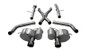 CORSA Cat-Back Exhaust | 2014-2021 Jeep Grand Cherokee SRT 6.4L V8 | Black PVD Tips | 21058BLK