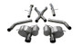 CORSA Cat-Back Exhaust | 2014-2021 Jeep Grand Cherokee SRT 6.4L V8 | Black PVD Tips | 21058BLK - view 4