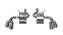 CORSA Xtreme Axle-Back Exhaust | 2016-2024 Chevrolet Camaro SS/ZL1 6.2L V8 | Double X-Pipe | Polished Tips | 14784 - view 10