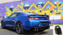CORSA Xtreme Axle-Back Exhaust | 2016-2024 Chevrolet Camaro SS/ZL1 6.2L V8 | Double X-Pipe | Black PVD Tips | 14784BLK - view 9