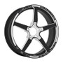 WELD Racing Alumastar 2.0 15x3.5 Gloss Black Milled Front Runner - 88C-15272-B