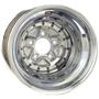WELD Racing Alumastar Pro 16x16 Polished Center - Polished Shell Knurled Non-Beadlock Drag Wheel - 89-616420K - View 3