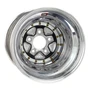 WELD Racing Alumastar Pro 16x18 Black Center - Black Shell Black Double Beadlock Drag Wheel - 89B-618B562UB