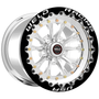 WELD Racing Vitesse 15x8 Polished Center - Polished Shell Polished Single Beadlock MT Drag Wheel - 794P58206G