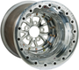 WELD Racing V-Series 15x13 Polished Center - Polished Shell Double Beadlock MT Drag Wheel - 84P-513278MP