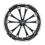 WELD Racing V-Series 17x4.5 Gloss Black Milled Front Runner - 84C-1704254-B - View 2