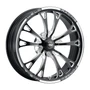 WELD Racing V-Series 18x6 Gloss Black Milled Front Runner - 84C-1806257-B
