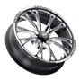 WELD Racing V-Series 18x6 Gloss Black Milled Front Runner - 84C-1806277-B - View 3