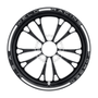 WELD Racing V-Series 15x3.5 Gloss Black Milled Front Runner - 84C-15254-B - View 2