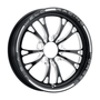 WELD Racing V-Series 15x3.5 Gloss Black Milled Front Runner - 84C-15204-B