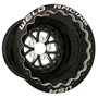 WELD Racing V-Series 16x16 Black Center - Black Shell Black Double Beadlock Drag Wheel - 84B-616B418UB
