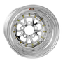 WELD Racing V-Series 15x14 Polished Center - Polished Shell Non-Beadlock Drag Wheel - 84P-514210
