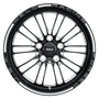 WELD Racing RPM 17x4.5 Gloss Black Milled Front Runner - 85C-1704274-B - View 2