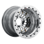 WELD Racing RPM 15x10 Polished Center - Polished Shell Polished Single Beadlock MT Drag Wheel - 85P510210G