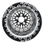 WELD Racing RPM 15x10 Black Center - Polished Shell Black Single Beadlock MT Drag Wheel - 85B510276F - View 2