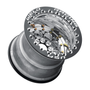 WELD Racing Magnum Import 15x8 Black Center - Polished Shell Black Single Beadlock MT Drag Wheel - 768B-50815F - View 3