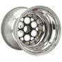 WELD Racing Magnum Sprint 15x18 Black Center - Polished Shell Non-Beadlock Sprint Car Wheel - 735B-51815