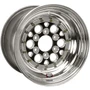 WELD Racing Magnum 15x10 Black Center - Polished Shell Non-Beadlock Drag Wheel - 86B-510282