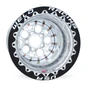 Weld Magnum 15x12 / 5x4.75 / 4 BS / 3.18 HB - Polished Center - Polished Shell - Black DBL MT Wheel