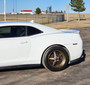 Michael's 2013 Camaro ZL1 with Race Star 92 Drag Stars in 17x10.5 - Bracket Racer Bronze Finish wrapped in Mickey Thompson 305/45/R17 ET Street S/S DOT Drag Tires.