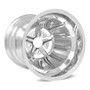 Race Star 63 Pro Forged 15x10 Non Beadlock Sportsman Polished Wheel 5x4.50BC 2.00BS 63-510452001P