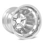 Race Star 63 Pro Forged 15x14 Non Beadlock Sportsman Polished Wheel 5x4.75BC 3.00BS 63-514473001P