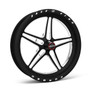 Race Star 63 Pro Forged 15x3.50 Spindle Mount No Bearing Black Anodized/Machined Wheel 63-53500172NB