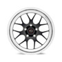 Weld Racing RT-S S77 18x10 / 5x115mm BP / 5.1in. BS Black Drag Wheel (High Pad) - Non-Beadlock #77HB8100W51A for Charger Hellcat Widebody, Charger SCAT Widebody, Challenger Hellcat Widebody 2018-2023, Challenger Redeye 2018-2023, Challenger SCAT Pack Widebody 2018-2023, Challenger Demon 2018, Challenger Demon 170 2023, Challenger Super Stock 2021-2023.