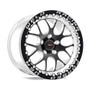 Weld Racing RT-S S77 17x10.5 / 5x115mm BP / 5.7in. BS Black Drag Wheel (High Pad) - Black Single Beadlock #77HB7105W57F for Charger Hellcat Widebody, Charger SCAT Widebody, Challenger Hellcat Widebody 2018-2023, Challenger Redeye 2018-2023, Challenger SCAT Pack Widebody 2018-2023, Challenger Demon 2018, Challenger Demon 170 2023, Challenger Super Stock 2021-2023