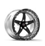 Weld Racing RT-S S71 17x11 / 5x115mm BP / 6.2in. BS Black Drag Wheel (High Pad) - Black Single Beadlock #71HB7110W62F for Charger Hellcat Widebody, Charger SCAT Widebody, Challenger Hellcat Widebody 2018-2023, Challenger Redeye 2018-2023, Challenger SCAT Pack Widebody 2018-2023, Challenger Demon 2018, Challenger Demon 170 2023, Challenger Super Stock 2021-2023