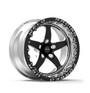 Weld Racing RT-S S71 15x10 / 5x115 BP / 6.5in. BS Black Drag Wheel (Medium Pad) - Black Single Beadlock MT - 71MB-510W65F  2009-2023 Challenger RT / SCAT / SRT, 2006-2020 Charger RT / SCAT / SRT, 2012-2023 Chrysler 300 SRT8 / SRT, 2005-2009 Magnum SRT8, 2015-2023 Charger & Challenger Hellcat Narrow (including Redeye)