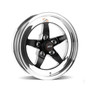 Weld Racing RT-S S71 18x5 / 5x4.5 BP / 3.2in. BS Black Drag Wheel (Medium Pad) - Non-Beadlock - 71MB8050A32A for Mustang GT / Cobra / Mach 1 1999-2004, Mustang GT / Cobra 1994-1998, Mustang Cobra R FoxBody 1993, Mustang GT 2005-2010, Mustang GT 2011-2014