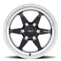 WELD Ventura 6 Drag Gloss Black Wheel with Milled Spokes 17x11 | 6x127 BC (6x5) | +36 Offset | 7.375 Backspacing - S15671181P36 for 2006, 2007, 2008, 2009 Chevrolet TrailBlazer SS