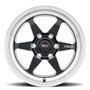 WELD Ventura 6 Drag Gloss Black Wheel with Milled Spokes 20x7 | 6x135BC | +13 Offset | 4.50 Backspacing - S15607089P13 for 2004, 2005, 2006, 2007, 2008, 2009, 2010, 2011, 2012, 2013, 2014, 2015, 2016, 2017, 2018, 2019, 2020, 2021 Ford F-150