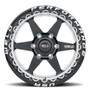 WELD Ventura 6 Beadlock Drag Gloss Black Wheel with Milled Spokes 17x10 | 6x139.7 BC (6x5.5) | +25 Offset | 6.50 Backspacing - S90970084P25 for 1999, 2000, 2001, 2002, 2003, 2004, 2005, 2006, 2007, 2008, 2009, 2010, 2011, 2012, 2013, 2014, 2015, 2016, 2017, 2018, 2019, 2020, 2021 Chevrolet Silverado 1500, GMC Sierra 1500.