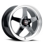 WELD Ventura 5 Drag Gloss Black Wheel with Milled Spokes 18x5 | 5x114.3 BC (5x4.5) | -23 Offset | 2.10 Backspacing - S1558C067N23 for Shelby GT500 2007-2014, Mustang S197 V6 / GT 2005-2014, Mustang S550 GT / V6 / EcoBoost 2015-2023, Supra MK4 1993-2002, Mustang FoxBody 1979-1993, Mustang V6 / GT / Mach 1 / Mustang Cobra / Bullitt 1999-2004