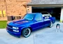 Andrew @rubbadubin 1996 C1500 on WELD Racing Ventura 20x8 and 20x10.5 Gloss Black Milled Wheels