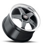 WELD Ventura 5 Street Gloss Black Wheel with Milled Spokes 19x9 | 5x120 BC | +38 Offset | 6.50 Backspacing - S10499021P38 for 2020, 2021 Chevrolet Corvette C8