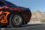 Dodge Challenger Hellcat with Weld Laguna Gloss Black Drag Wheels, 20x9 Fronts and 18x10 Beadlock Rears.