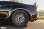 WELD Laguna Beadlock Drag Gloss Black Wheel with Milled Spokes 15x10 | 5x120.65 BC (5x4.75) | +50 Offset | 7.50 Backspacing - S907B0063P50
 for Camaro 1993-2002, Firebird 1993-2002, Corvette C6 Grand Sport / Z06 2005-2013, Corvette C7 Grand Sport / Z06 2014-2019