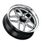 WELD Laguna Drag Gloss Black Wheel with Milled Spokes 18x10 | 5x114.3 BC (5x4.5) | +50 Offset | 7.50 Backspacing - S15280067P50 for Shelby GT500 2007-2014, Mustang S197 V6 / GT 2005-2014, Mustang S550 GT / V6 / EcoBoost 2015-2023, Supra MK4 1993-2002